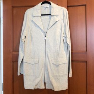 CAbi Foldover Collar Jacket NWOT